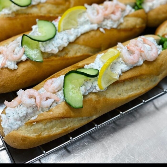 Stor Ciabatta med valfri fyllning