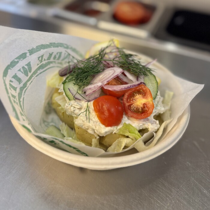 Bakad potatis med tonfiskröra