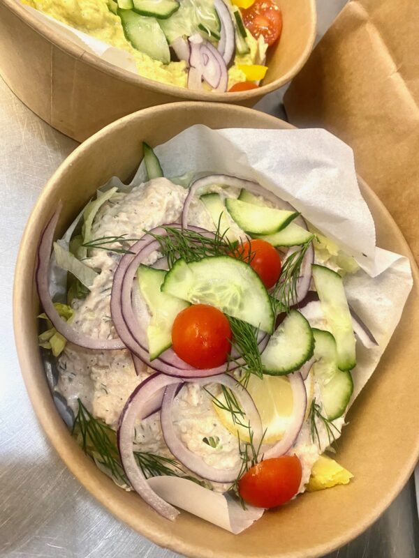 Bakad potatis med tonfiskröra