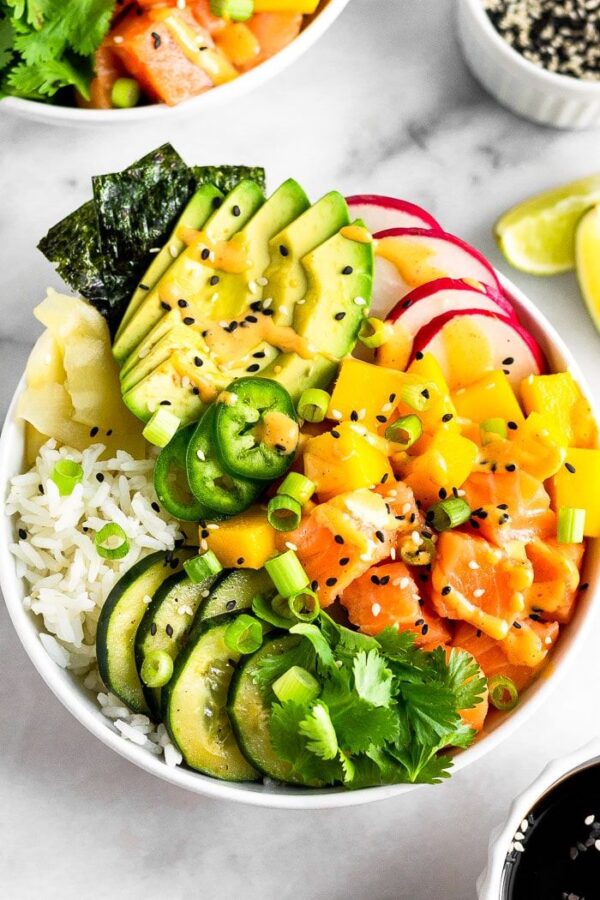 Sushi Poké bowl