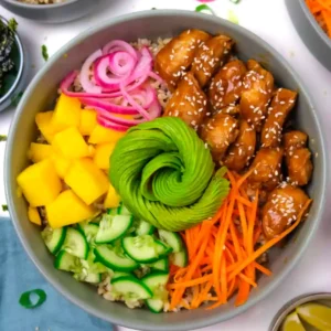 Poké bowl med kyckling