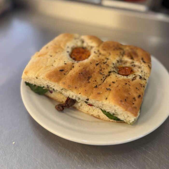 Grillad Foccaciamed kyckling