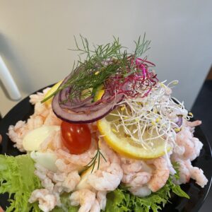 Räkmacka smörgås