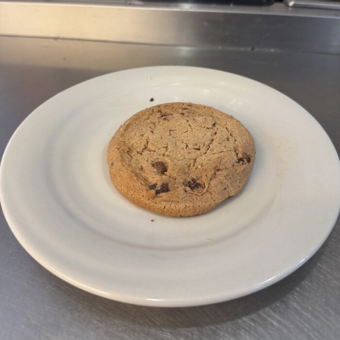 Salt mandel cookie
